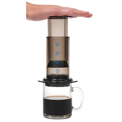 Совместимость с Aeropress, потрясающей кофеваркой Aeropress.