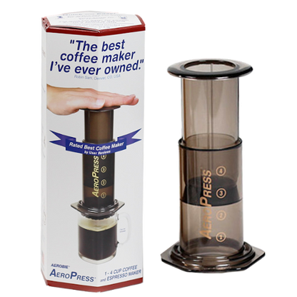 Совместимость с Aeropress, потрясающей кофеваркой Aeropress.