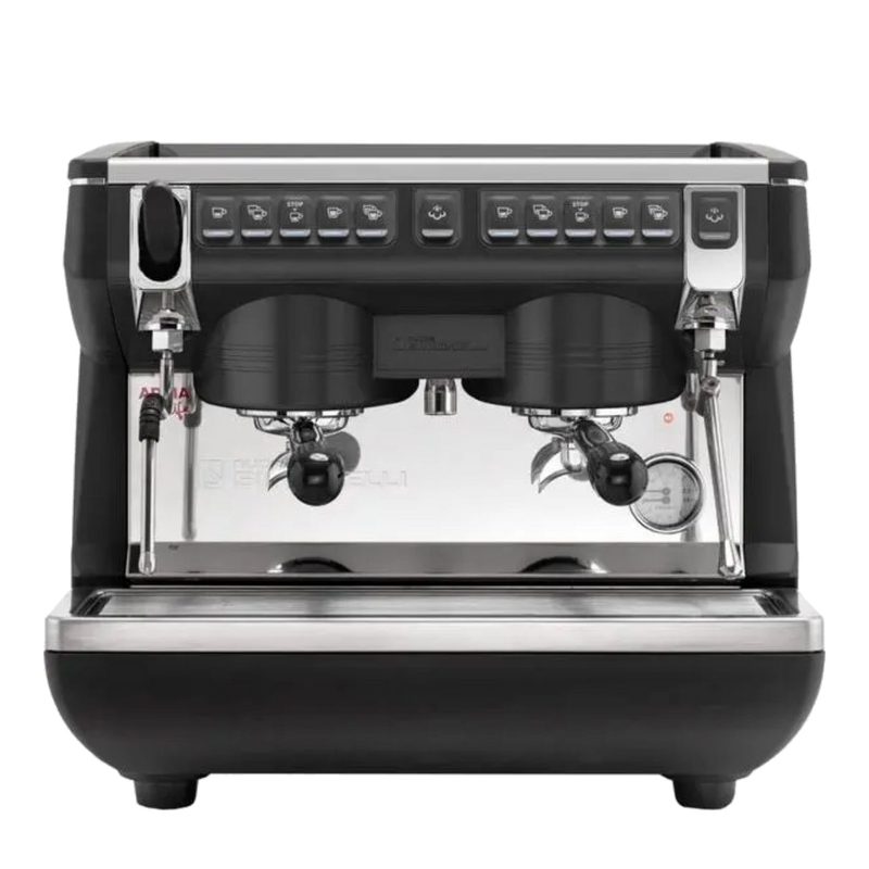 מכונת אספרסו מסחרית 2 ראשים שחורה - Nuova Simonelli Appia Life 2G Compact