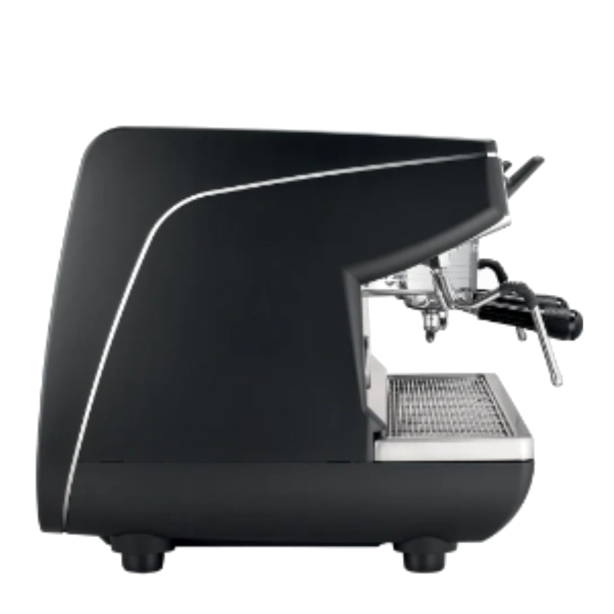 Коммерческая кофемашина для эспрессо с 2 головками, черная - Nuova Simonelli Appia Life 2G Compact