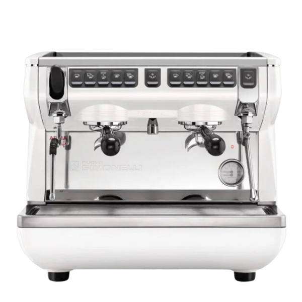 מכונת אספרסו מסחרית 2 ראשים לבנה - Nuova Simonelli Appia Life 2G Compact