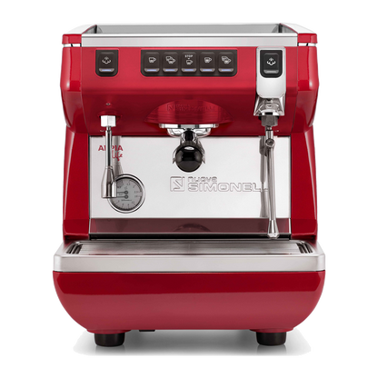 Коммерческая кофемашина для эспрессо с одной головкой красного цвета - Nuova Simonelli Appia Life 1G