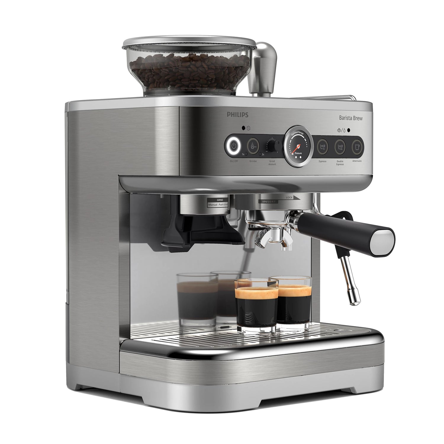 מכונת אספרסו  חצי אוטומטית של פיליפס - Philips Barista Brew PSA3218/01