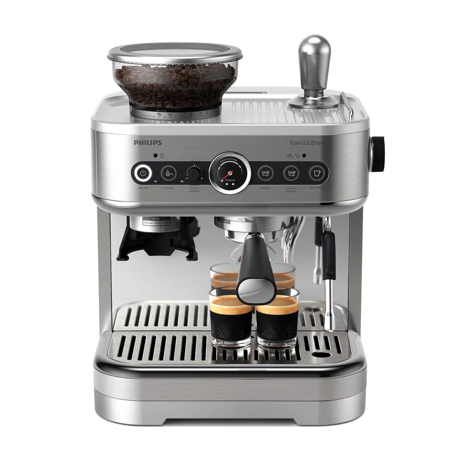 מכונת אספרסו  חצי אוטומטית של פיליפס - Philips Barista Brew PSA3218/01