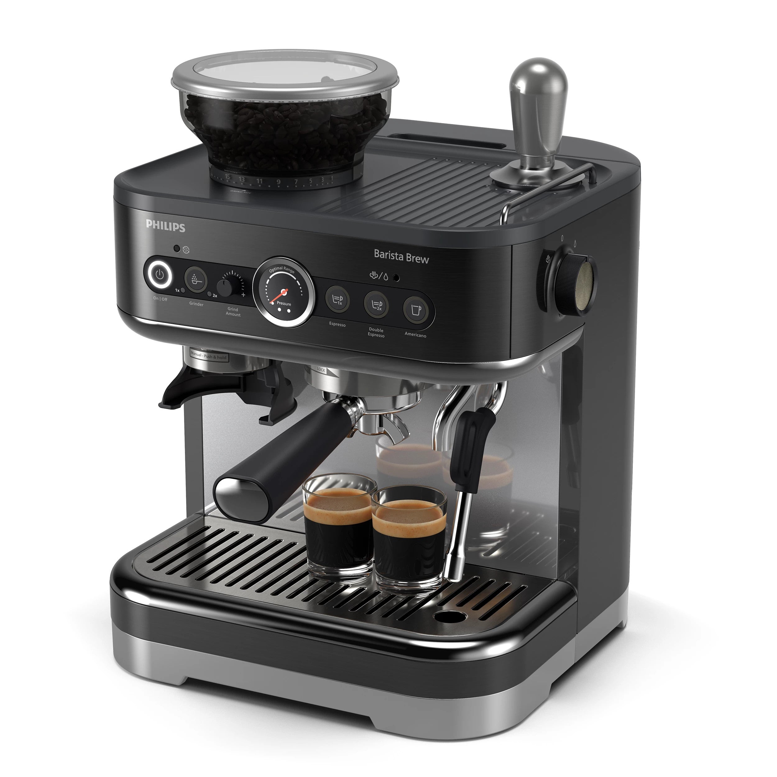 מכונת אספרסו  חצי אוטומטית של פיליפס - Philips Barista Brew PSA3218/10