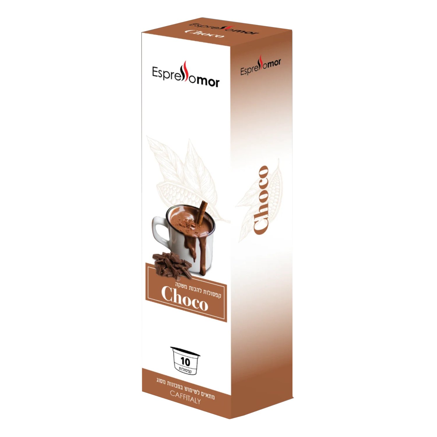 10 капсул, совместимых с Capital Espresso Mor Choco Espressomor Choco