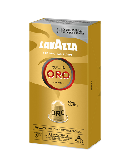 10 капсул Lavazza ORO, совместимых с Nespresso