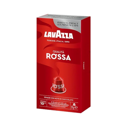 10 капсул Lavazza ROSSA, совместимых с Nespresso