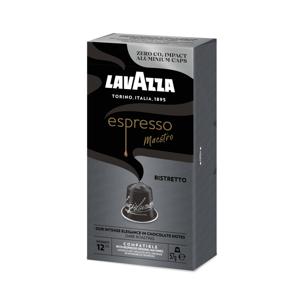 10 капсул Lavazza Espresso Maestro Ristretto, совместимых с Nespresso