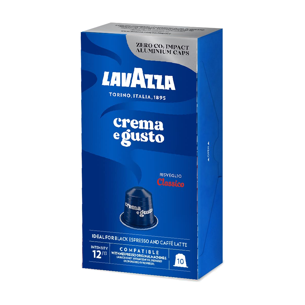 10 капсул Lavazza Crema e Gusto Classico, совместимых с Nespresso