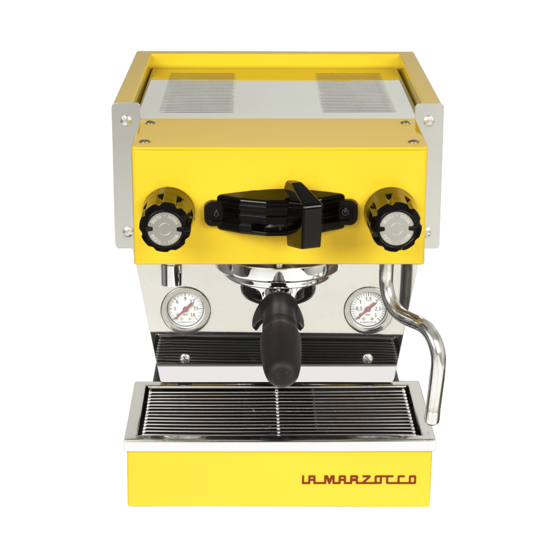 Желтая кофемашина для эспрессо La Marzocco Linea Micra Yellow