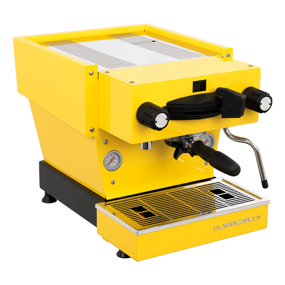 מכונת אספרסו צהובה La Marzocco Linea Mini Yellow