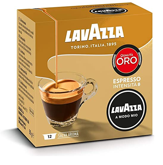 36 оригинальных капсул Lavazza Amodo-Mio ORO.