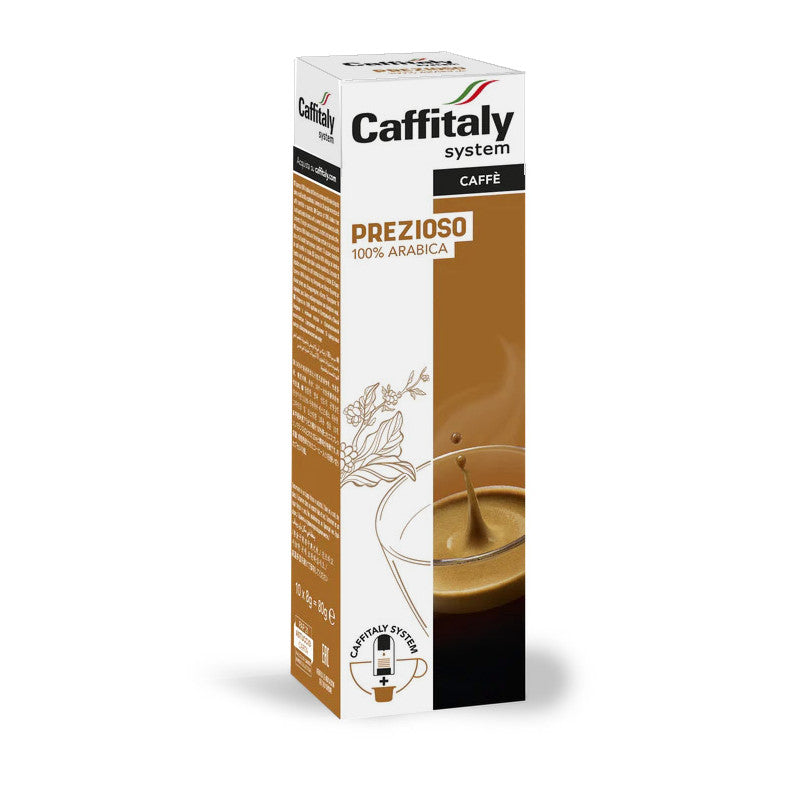 10 капсул Prezioso 100% арабика, совместимые с Caffitaly CAFFÈ Capital