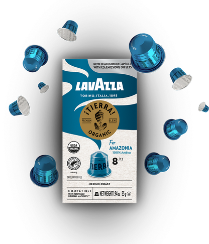 10 капсул Lavazza Tierra! Для Nespresso, совместимого с Amazonia