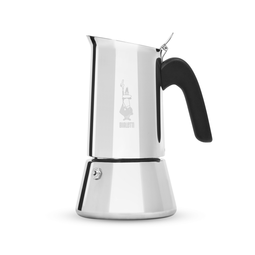 Макинтош Bialetti Venus 4 из нержавеющей стали — новая модель