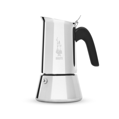 Макинтош Bialetti Venus 4 из нержавеющей стали — новая модель