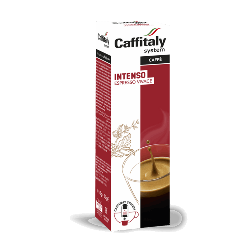 10 капсул Intenso, совместимых с Caffitaly CAFFÈ Capital.