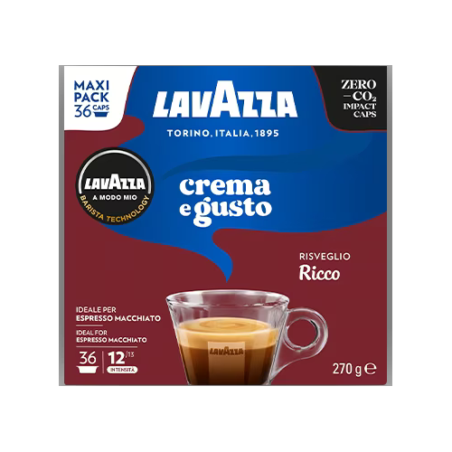 36 капсул Crema E Gusto Ricco Lavazza Amodo-Mio оригинал