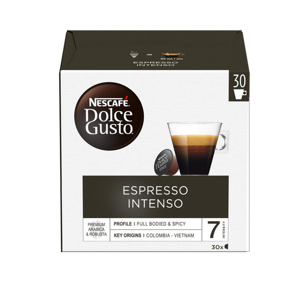 30 קפסולות Espresso Intenso של Nescafe דולצ'ה גוסטו