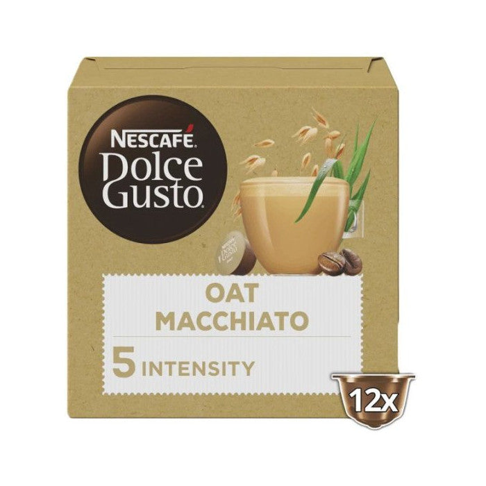 12 капсул овсяного маккиато Nescafe Dolce Gusto 