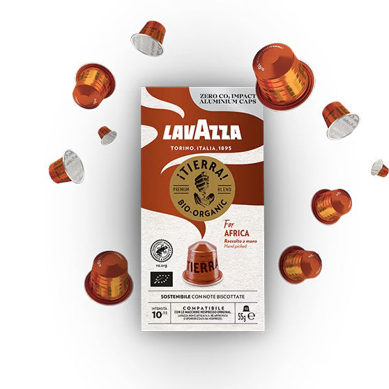 10 капсул Lavazza Tierra for Africa, совместимых с Nespresso