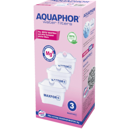 3 פילטרים Aquaphor Maxfor B-100-25 - מתאים גם לקנקי בריטה