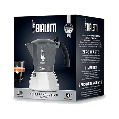 מקינטה בריקה אינדוקציה 4 Bialetti BRIKKA INDUCTION