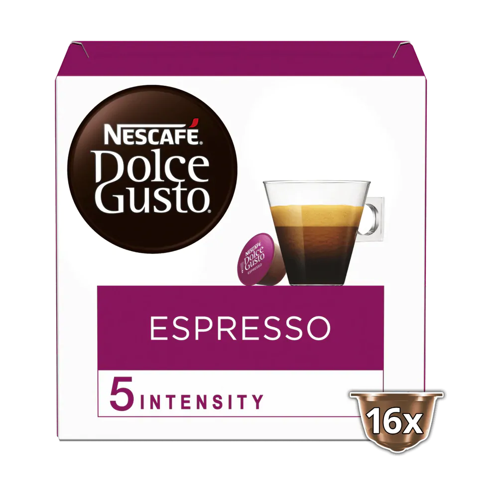 16 капсул эспрессо Nescafe Dolce Gusto