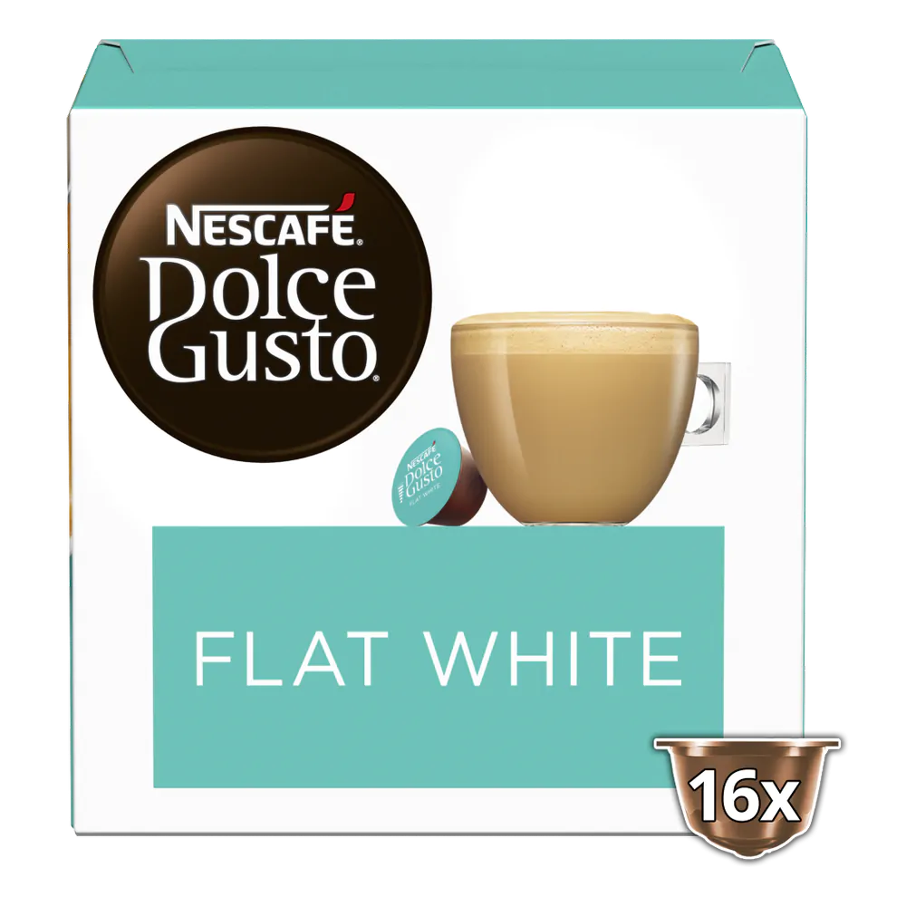 16 капсул Nescafe Dolce Gusto Flat White