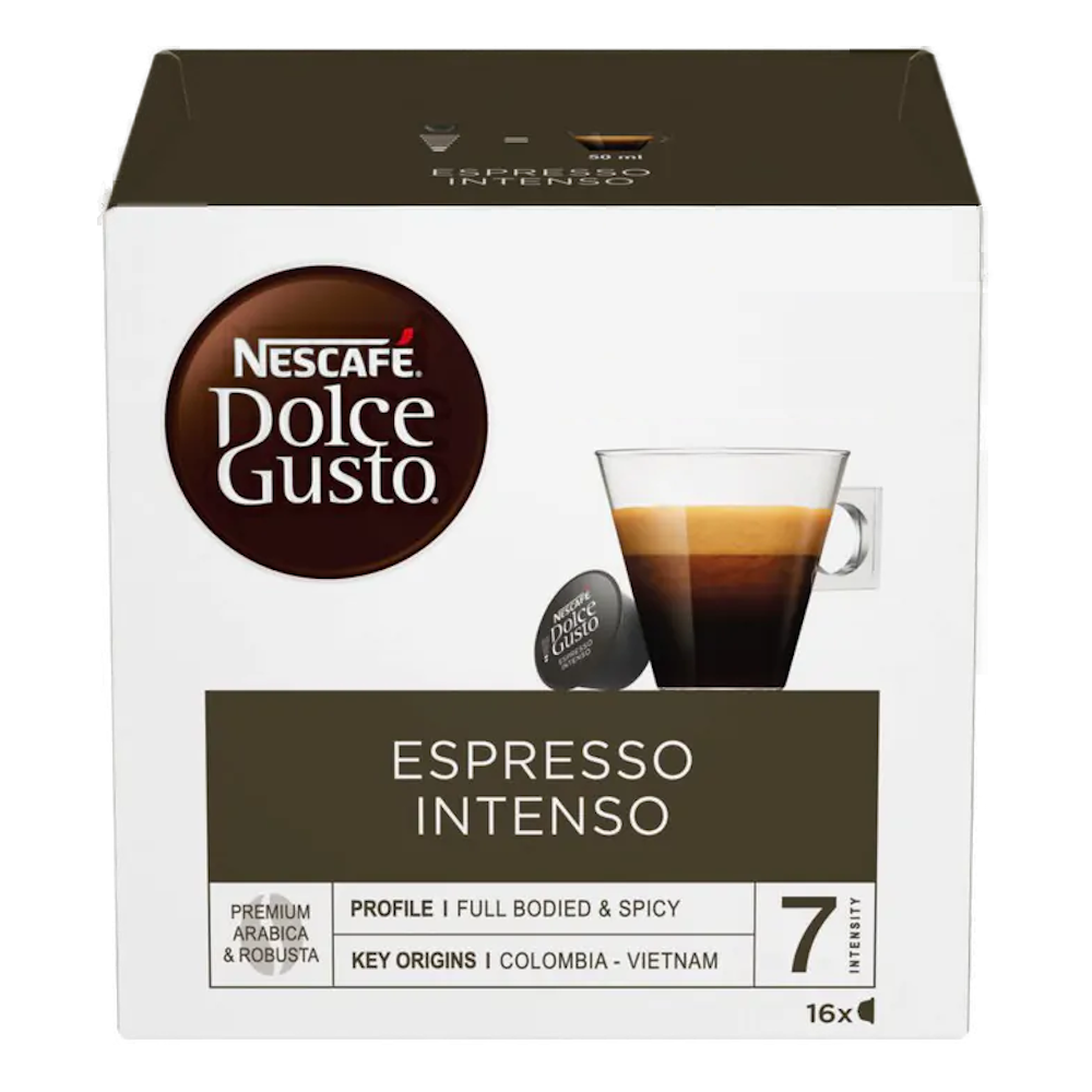 16 капсул Nescafe Dolce Gusto Espresso Intenso