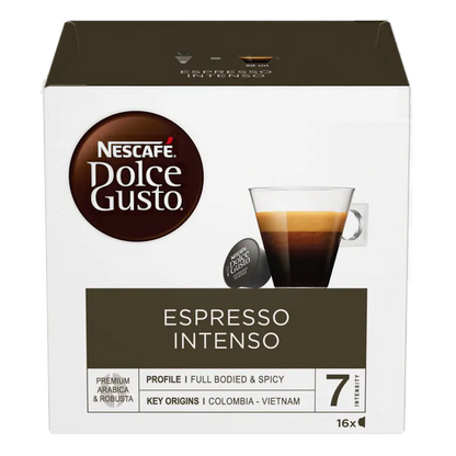 16 капсул Nescafe Dolce Gusto Espresso Intenso