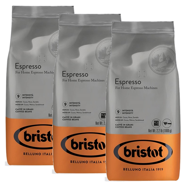 3 ק"ג קפה בריסטוט אספרסו Bristot espresso beans