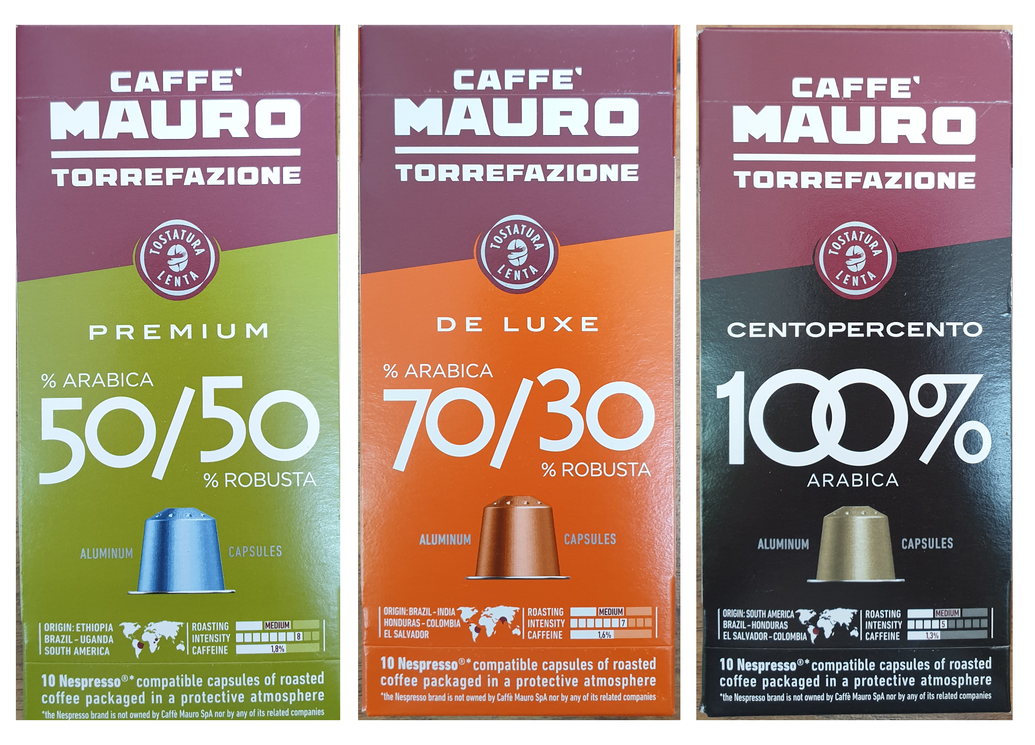 CAFFE' MAURO COMPATIBILI DOLCE GUSTO 70% ARABICA - 30% ROBUSTA 16 CAPS –  Shop Caffè Mauro