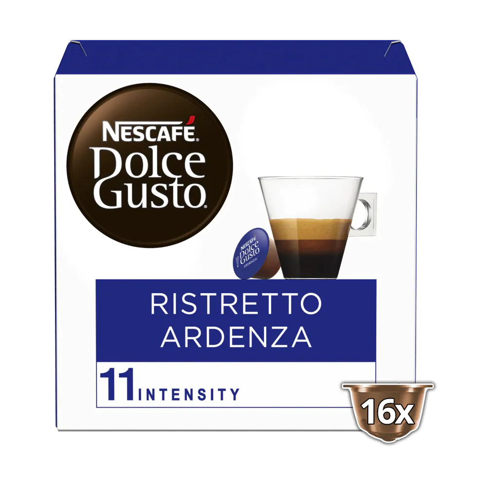 16 капсул Nescafe Dolce Gusto ristretto ardenza