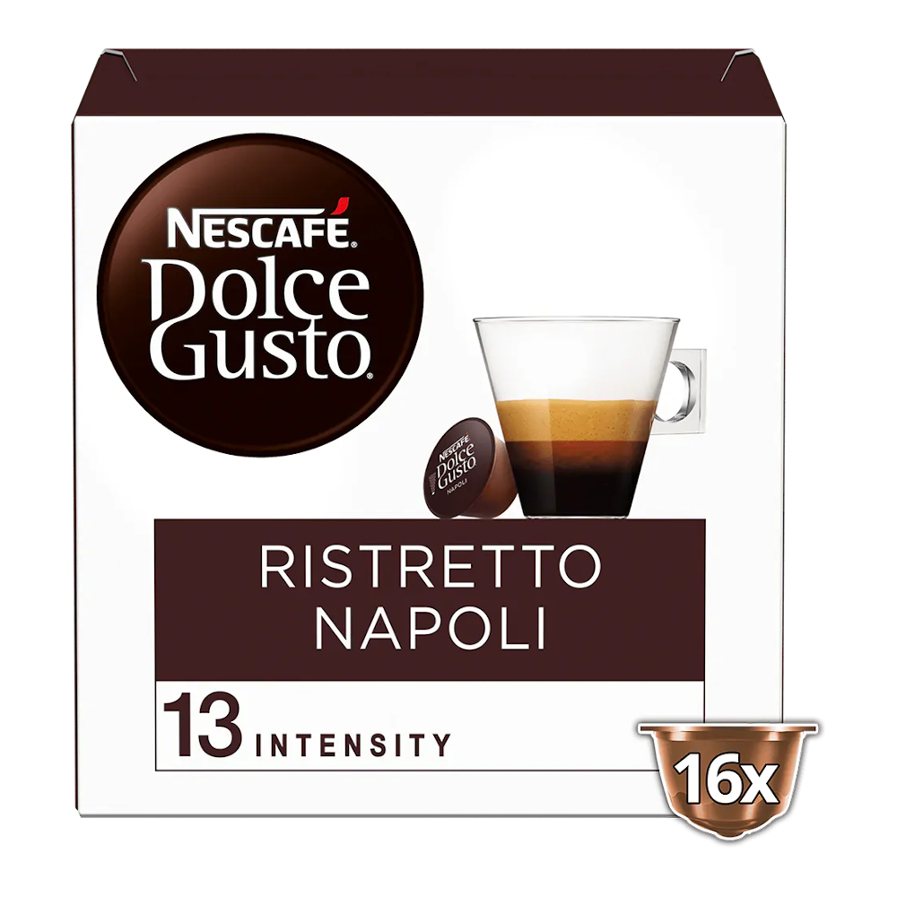 16 капсул Nescafe Dolce Gusto Ristrato Napoli