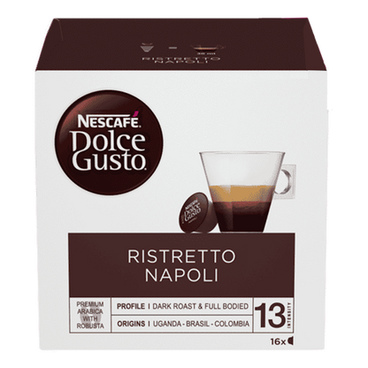 16 капсул Nescafe Dolce Gusto Ristrato Napoli