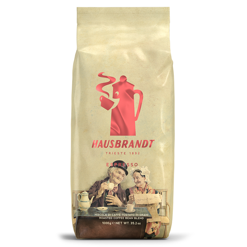 1 кг кофе в зернах Hausbrandt Espresso