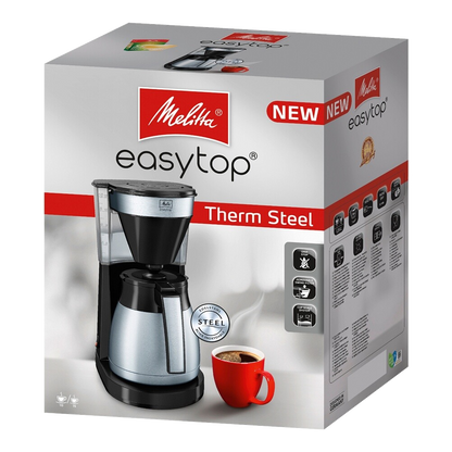 מכשיר הכנת קפה פילטר בטיפטוף Melitta EasyTop Therm Steel Filter coffee maker